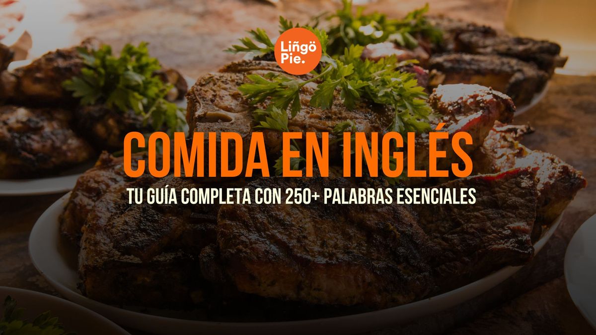 Comida en Inglés