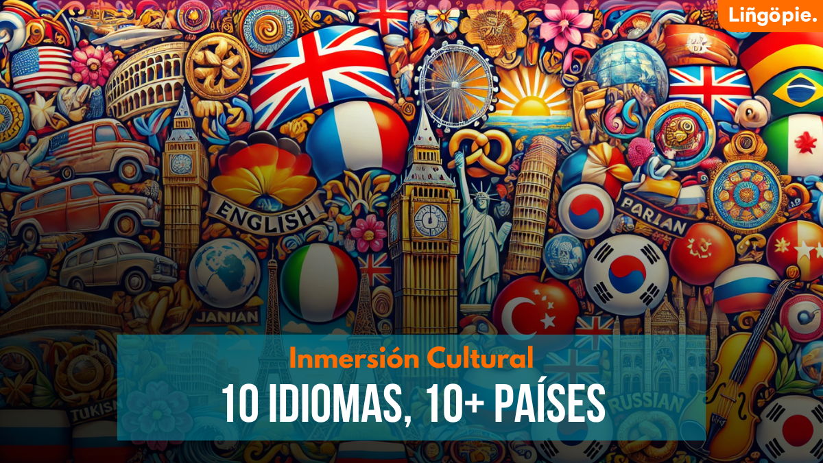 10 Idiomas, 10+ Países [Aprende Idiomas a Través de la Inmersión Cultural]