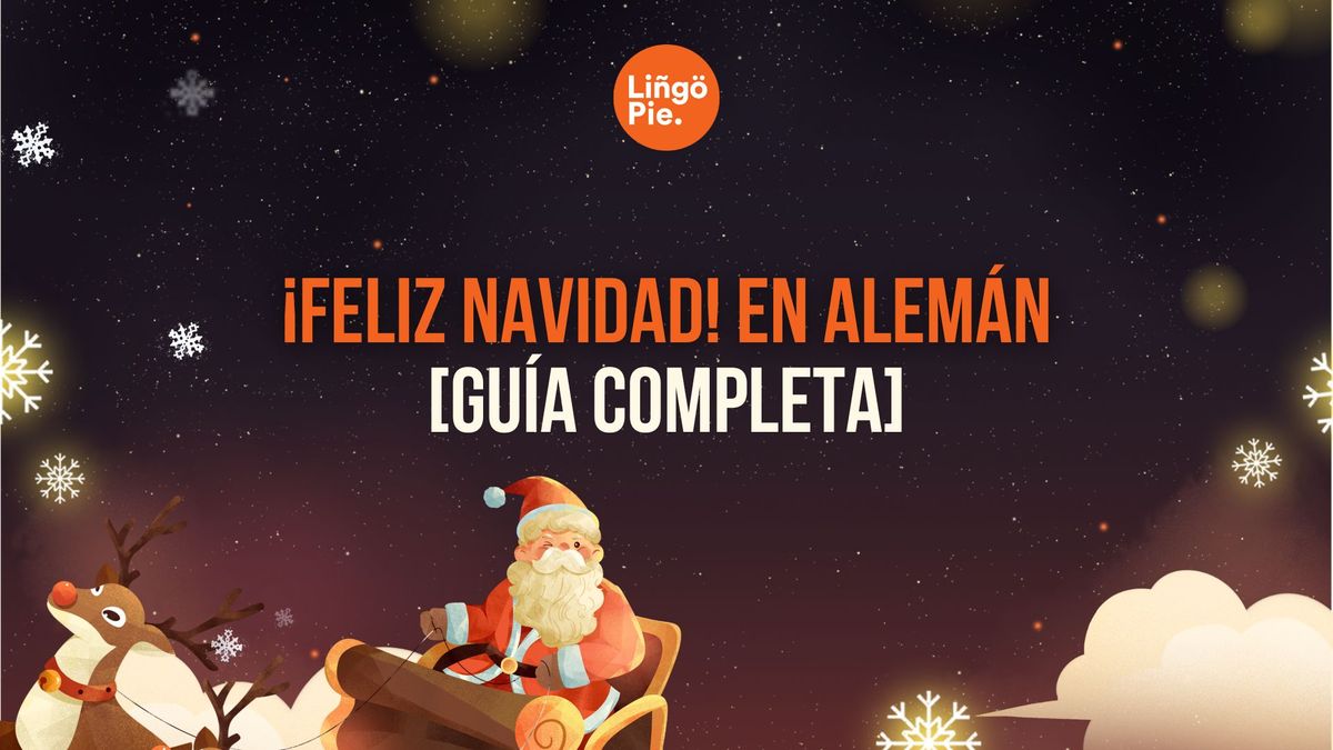 ¡Feliz Navidad! en alemán