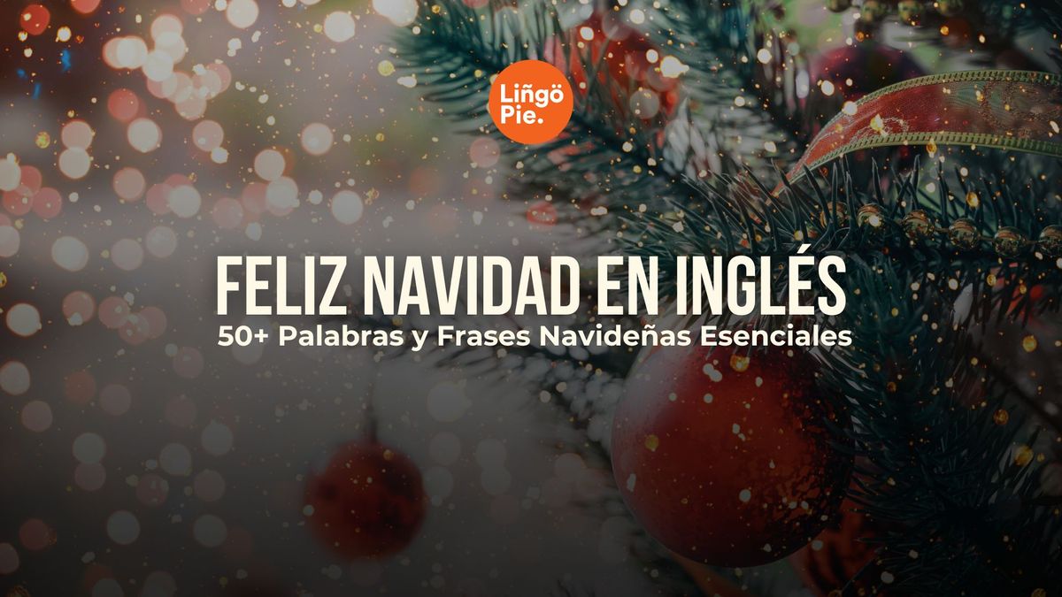 Feliz Navidad en Inglés